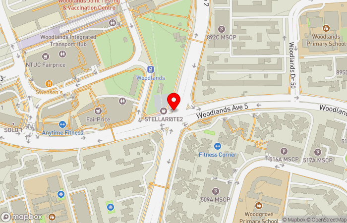 Map location of NorthLink (Woodlands) Clinic