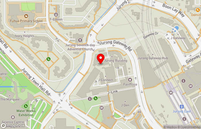 Map location of NUH Jurong Clinic For Women