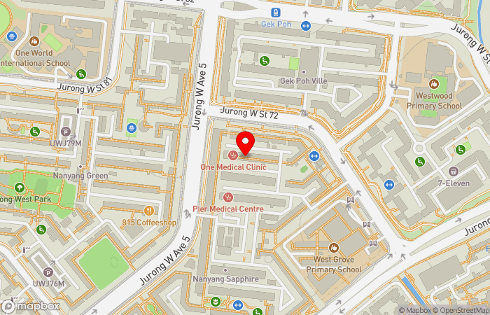 Map location of One Medical Clinic