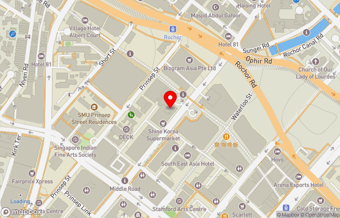 Map location of Ong's Clinic
