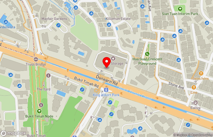 Map location of Our Bukit Timah Family Clinic (Family Medicine | Obstetrics and Gynaecology | Medical Aesthetics)