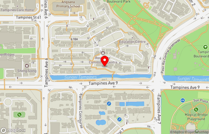 Map location of Our Tampines Family Clinic