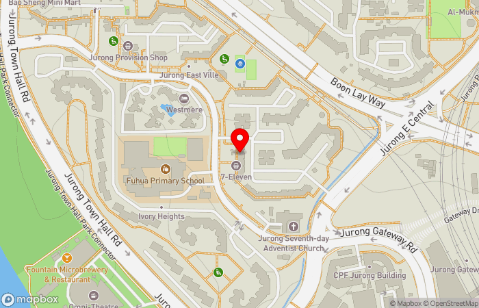 Map location of PANCARE MEDICAL CLINIC (JURONG EAST)