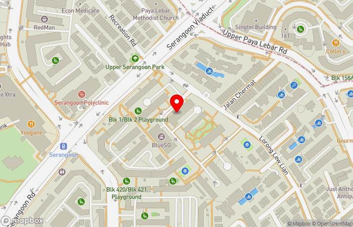 Map location of PanCare Medical (Serangoon)