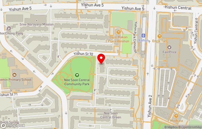 Map location of PanCare Medical (Yishun 747)