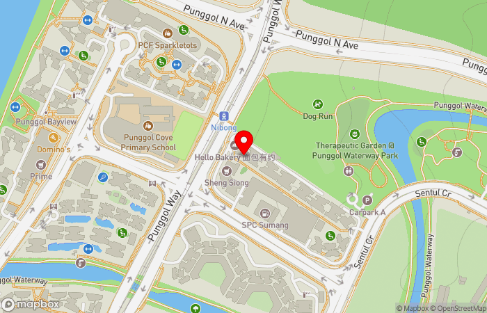 Map location of PanHealth Family Clinic (Punggol)