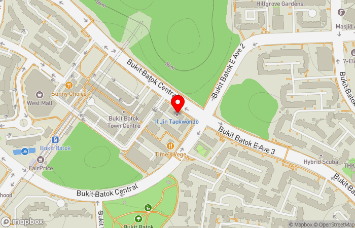 Map location of Parkway Shenton Medical Clinic, Bukit Batok Central