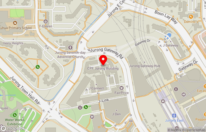 Map location of Parkway Shenton Medical Clinic, Jurong Gateway