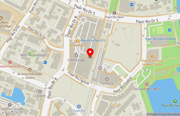 Map location of Parkway Shenton Medical Clinic (Pasir Ris Mall)