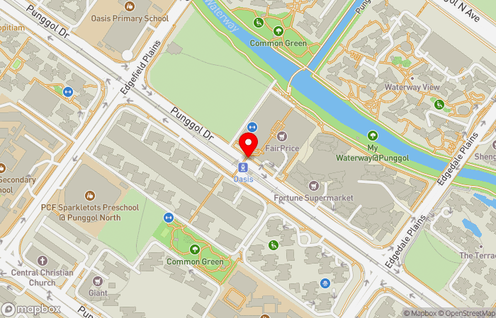 Map location of Parkway Shenton Medical Clinic (Punggol Oasis)