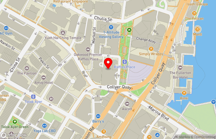 Map location of Parkway Shenton Medical Clinic (Republic Plaza)
