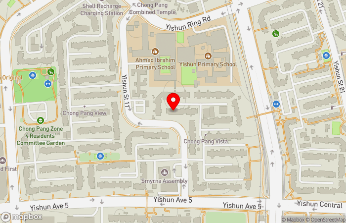 Map location of Parkway Shenton Medical Clinic (Yishun Central)
