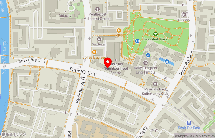 Map location of Pasir Ris Clinic & Surgery Pte Ltd