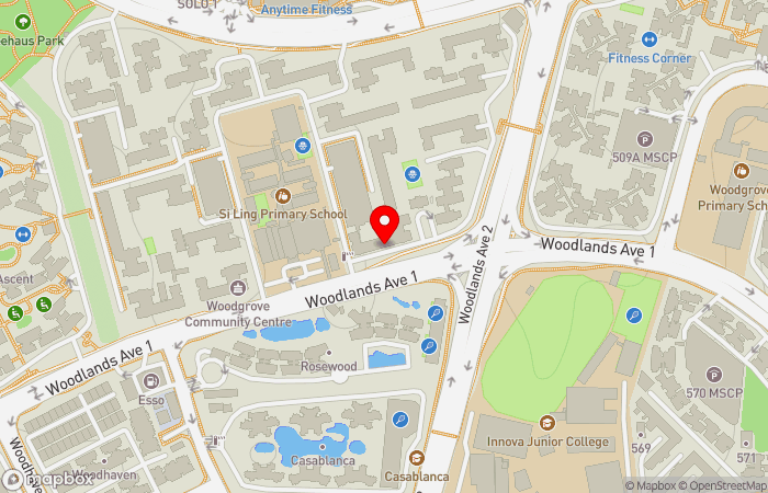 Map location of Peace Family Clinic