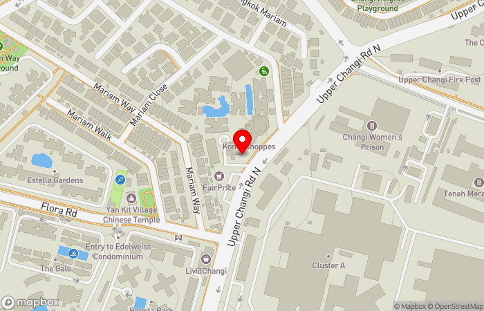 Map location of Pinnacle Family Clinic (Changi North)