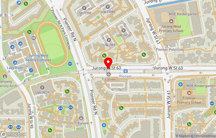Map location of Pinnacle Family Clinic (Pioneer MRT)