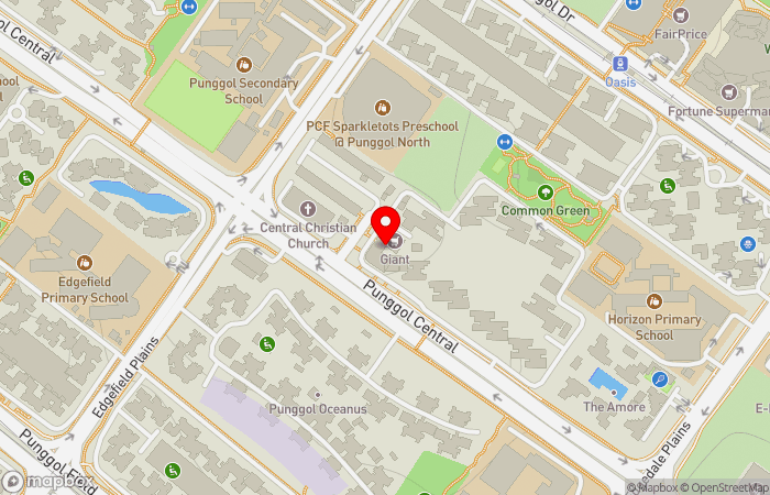 Map location of Prohealth Medical Group @Punggol Spectra