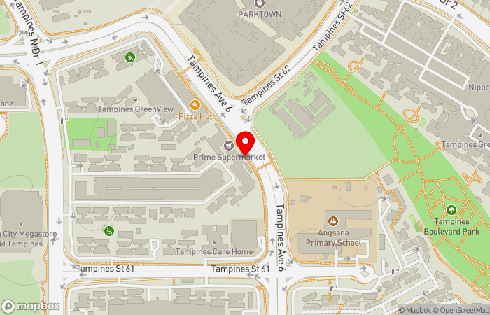 Map location of ProHealth Medical Group @Tampines