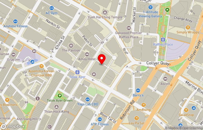 Map location of Providence Medical Centre Pte Ltd