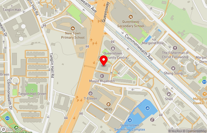 Map location of Queenstown Polyclinic