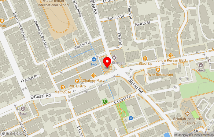 Map location of Raffles Medical