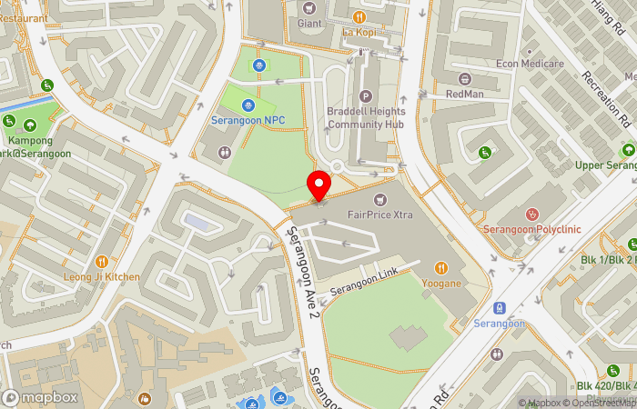 Map location of Raffles Medical