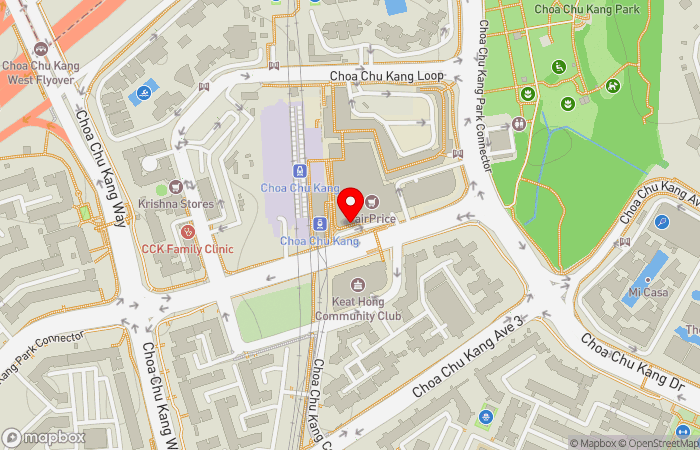 Map location of Raffles Medical