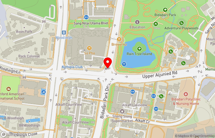 Map location of Raffles Medical (The Woodleigh Mall)