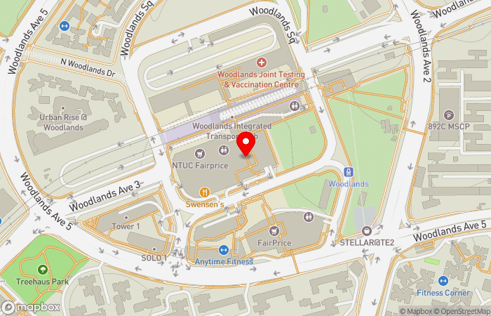 Map location of Raffles Medical Causeway Point