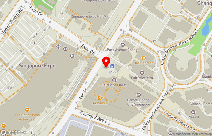 Map location of Raffles Medical Changi City Point