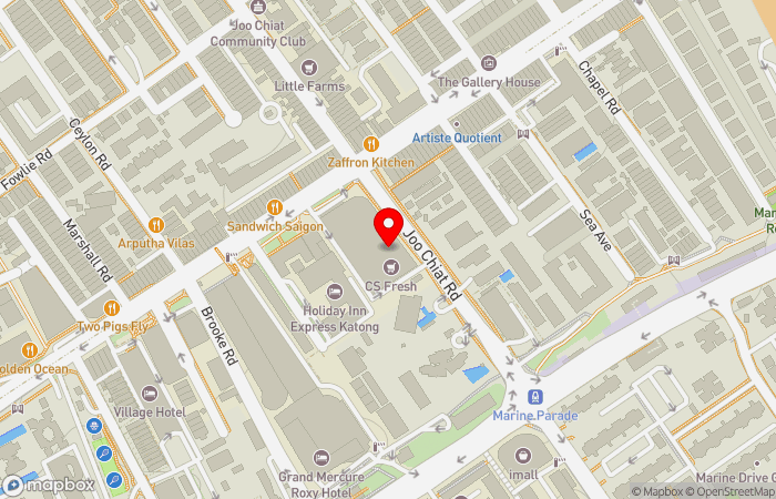 Map location of Raffles Medical (i12 Katong)