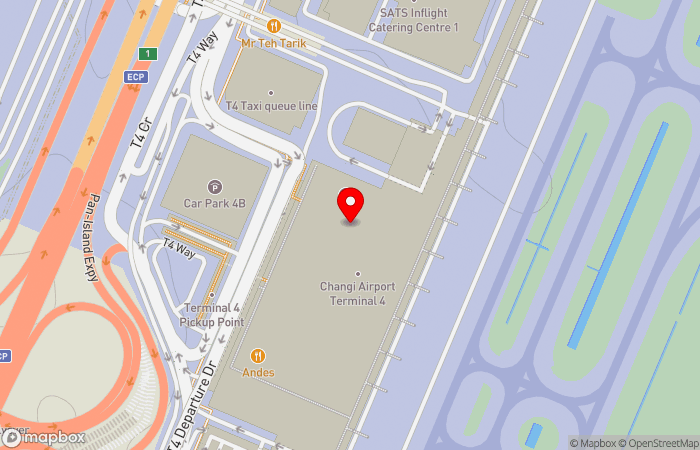 Map location of Raffles Medical T4