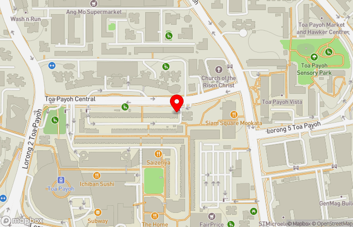 Map location of Raffles Medical (Toa Payoh)