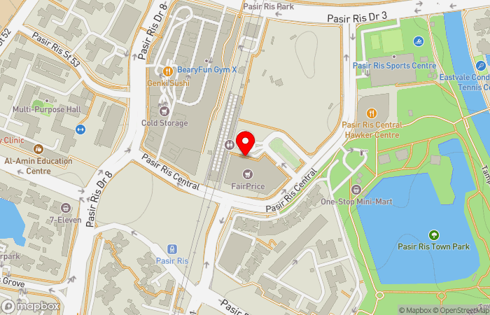 Map location of Raffles Medical (White Sands)