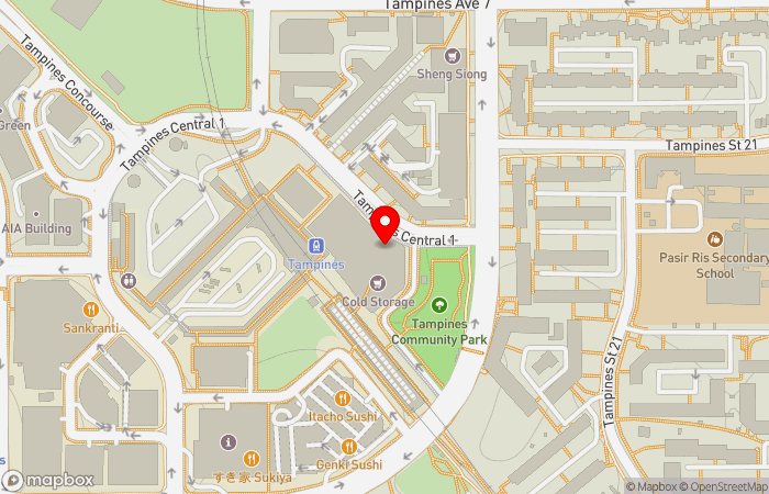 Map location of Raffles Medical