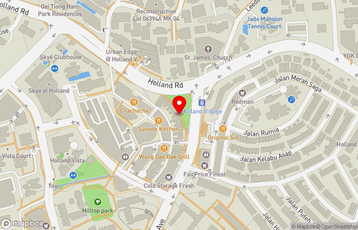 Map location of Regis Medical (Holland Village)