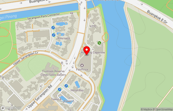 Map location of RiverSage Family Clinic