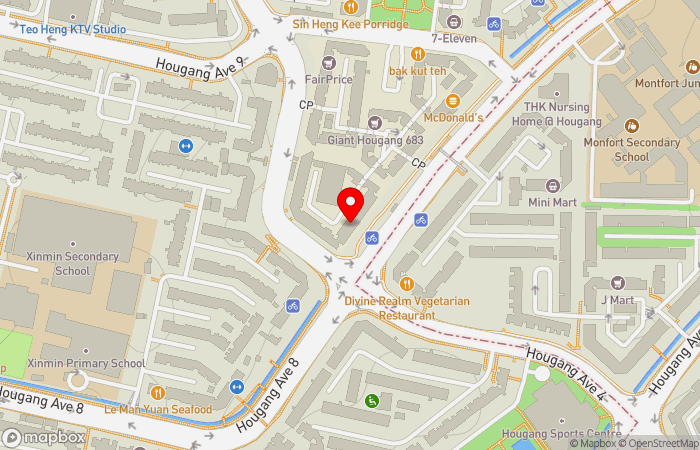 Map location of Sheraton Medical Clinic