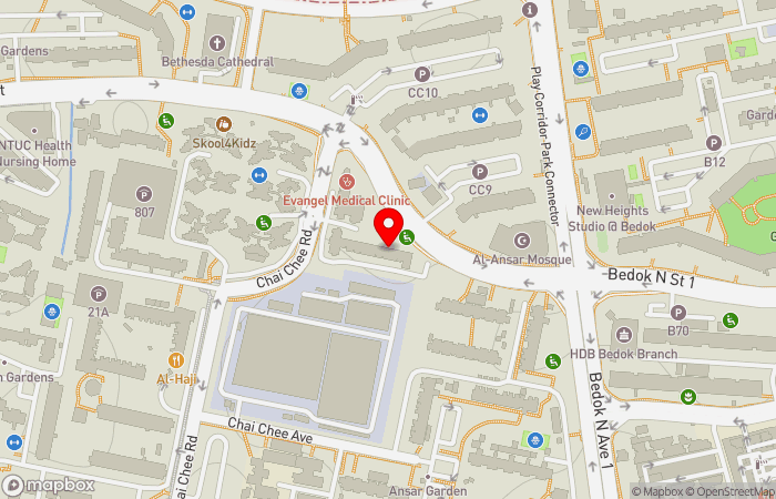 Map location of SM Haneefa Clinic