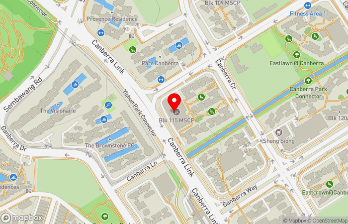 Map location of T Medical Clinic (Canberra)
