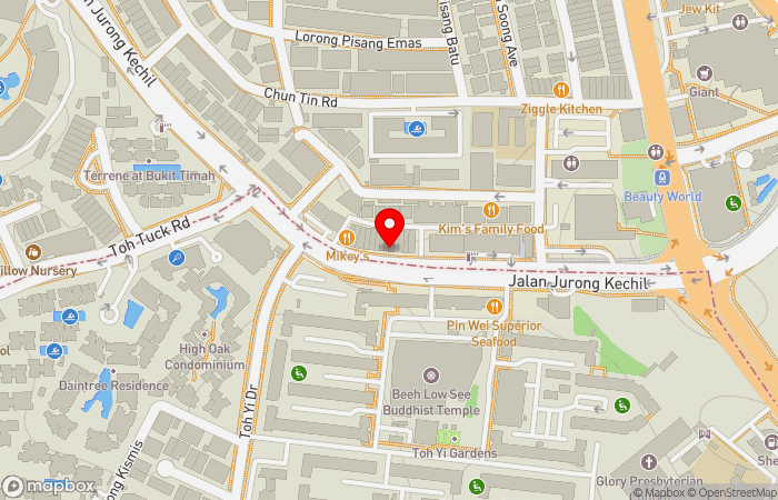 Map location of Tang Family Clinic