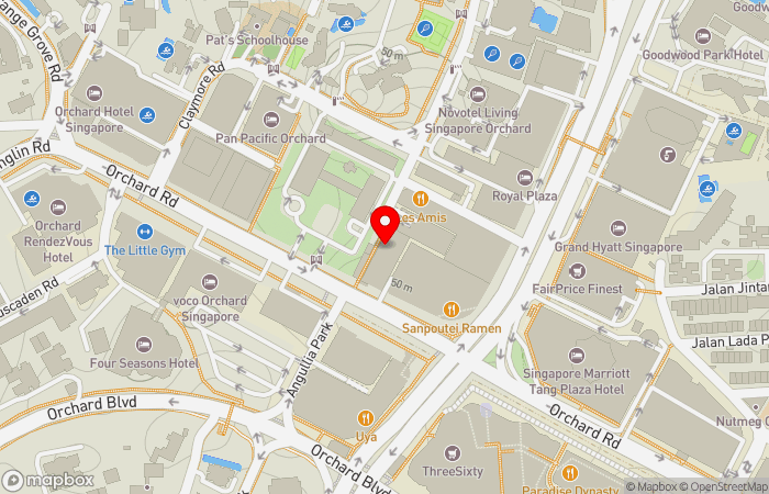 Map location of Tanglin Medical Clinic