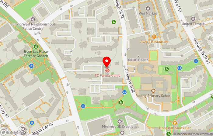 Map location of Tayka Medical Family Clinic