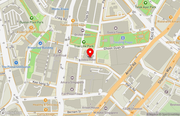 Map location of The Bonham Clinic