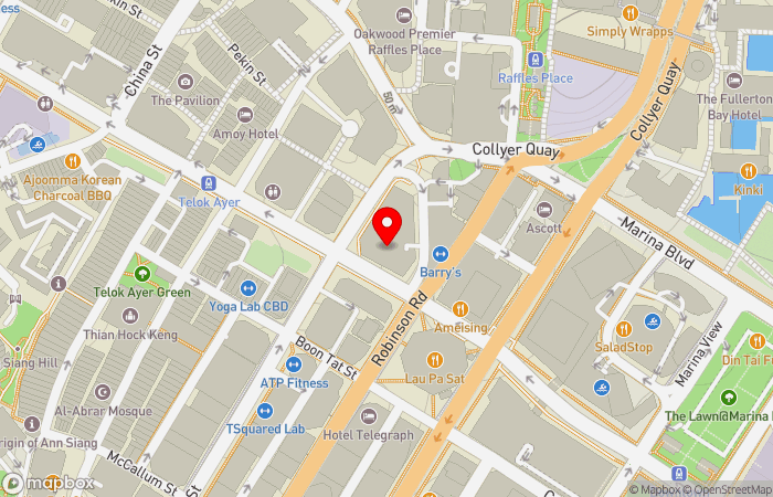 Map location of The Clinic Group @ Capitagreen