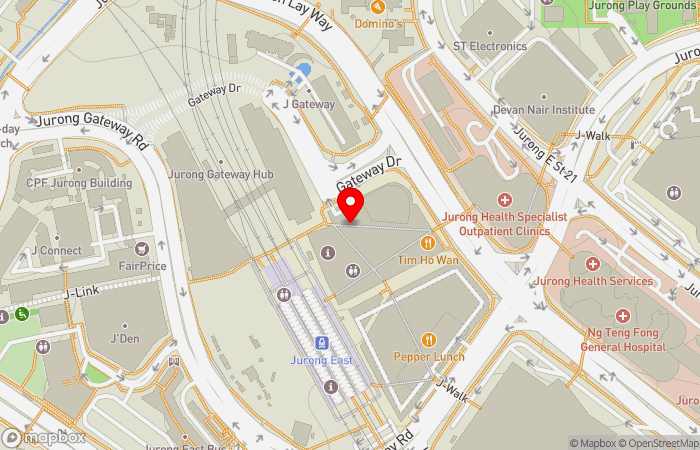 Map location of The Clinic Group @ Westgate