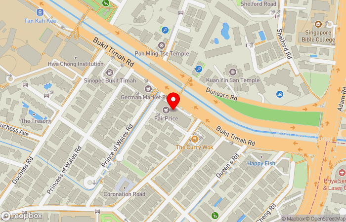 Map location of The Coronation Clinic