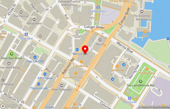 Map location of The Medical Centre Clinic (Hong Leong)