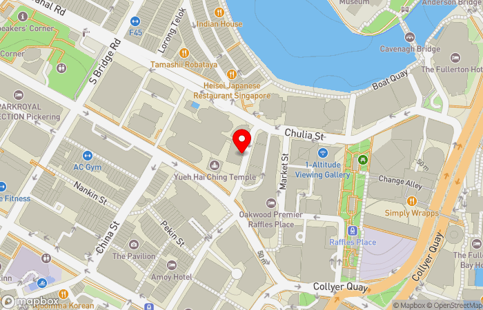 Map location of THE MEDICAL CLINIC
