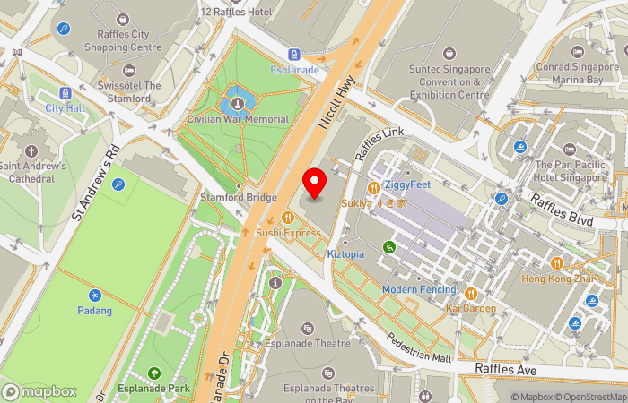 Map location of The Medical Practice